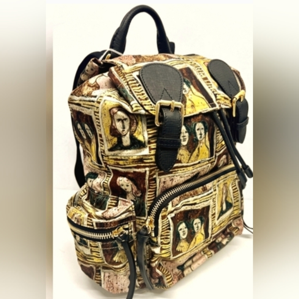 Burberry (Rare And Hard To Find!)Portrait Runway Rucksack Henry Moore Collection